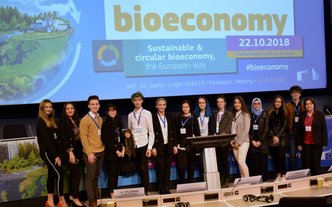 BHAK Wien 10 at the Bioeconomy Strategy Conference (Brussels, Belgium)