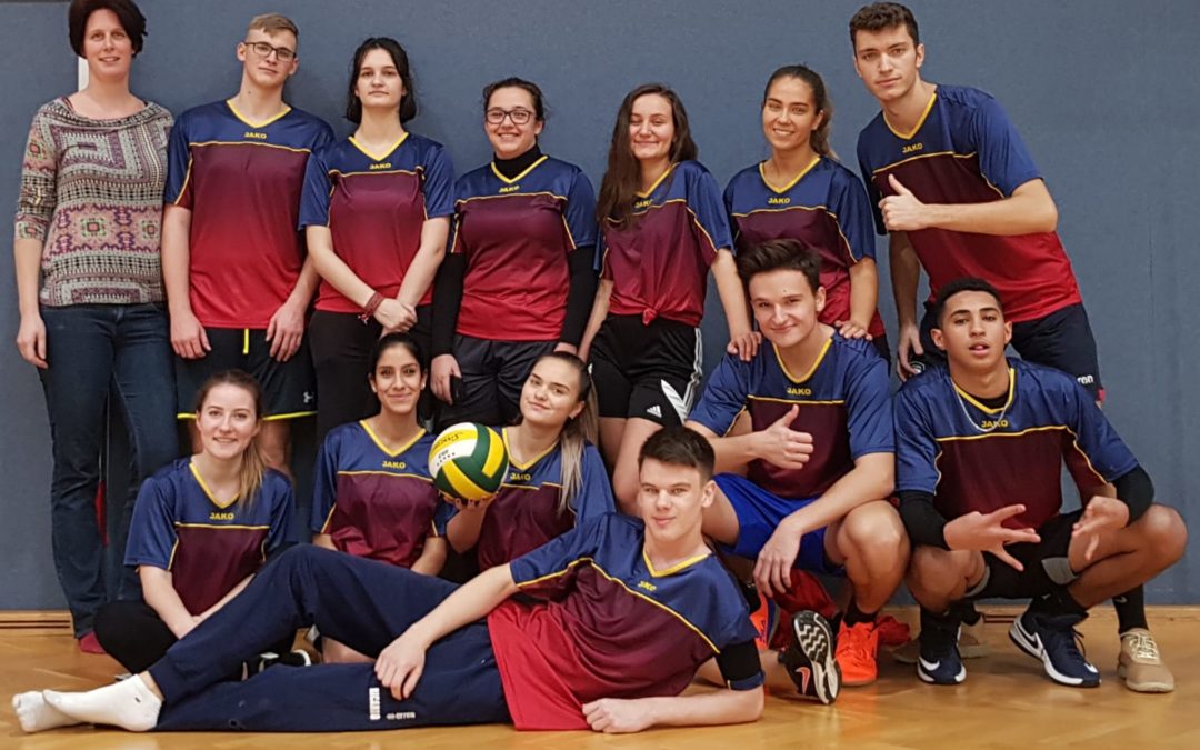 GRUPPENSIEG in der Wiener Schülerliga Volleyball Mixed Oberstufe