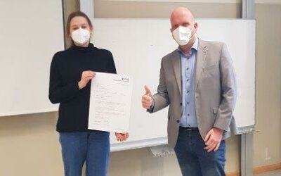 Wir gratulieren zum Stipendium der OeNB