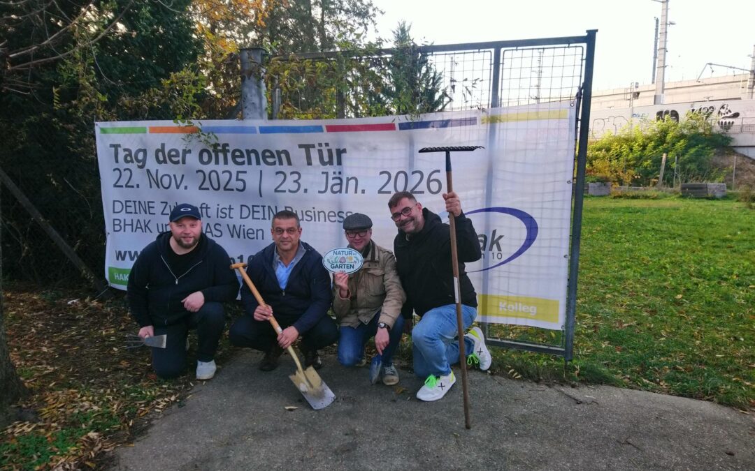 Auszeichnung für unseren Bienengarten!
