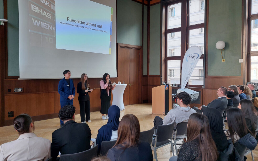 Favoriten atmet auf – Junge Menschen erforschen Lärm und Luftqualität in Wien-Favoriten