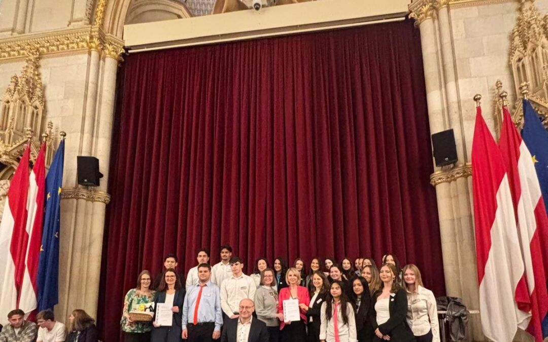 Die BHAK Wien 10 stark vertreten auf der 14.Internationalen Übungsfirmenmesse